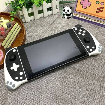 Drăguț Pentru Ns Comutator Compatibil Bluetooth Gamepad Potrivit pentru Nintendo Comutator Stânga și Dreapta Mânerul Joycons Wireless Panda Mâner