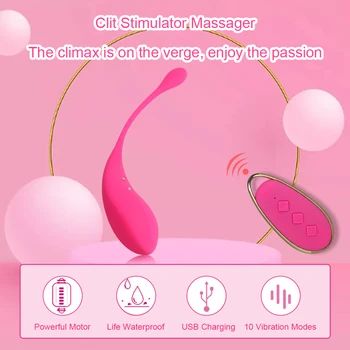 Bile Kegel Produse Pentru Adulți De Sex Feminin Portabil G-Spot Vibrator Wireless De Control De La Distanță Vibratoare Ou Puternic De Dragoste Ou Sari Jucarii Sexuale