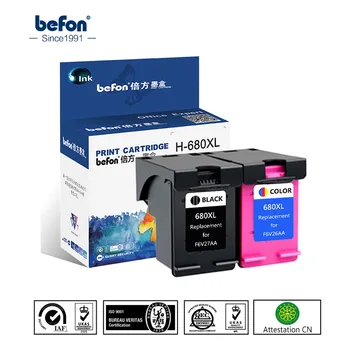 Befon Compatibil 680XL Înlocuire a Cartușului de Cerneală pentru HP 680 HP680 pentru Deskjet 2135 2136 2138 3635 3636 3835 4535 4536 4538 4675