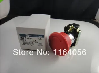 XB2 BS542 Rândul său, a Lansat 1N/C Red Ciupercă de Oprire de Urgență Împingeți butonul de Comutare