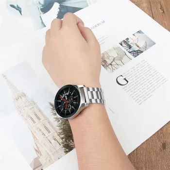 Essidi 22mm Banda din Oțel Inoxidabil Pentru Samsung Galaxy Watch 46mm Bratara Curea Incuietoare Pentru Viteze S3 Clasic de Frontieră Ceas 3 45mm