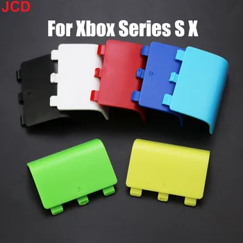 JCD 1buc Plastic Înlocuire Baterie Capac Spate Capac Ușă Shell Pentru XBox Seria S X Controler de Locuințe Ușa din Spate Caz Replacemen