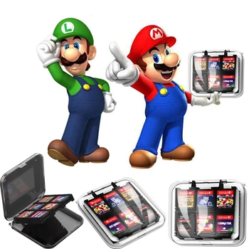 Joc de Card de Memorie Micro SD de Caz Suport pentru Nintendo Nintend Nintendoswitch NS Pentru a Comuta Lite 12 in 1 Cutie de Depozitare Accesorii
