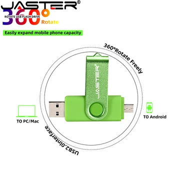 JASTER 3 in 1 USB flash drive OTG Mare Viteză Pen Drive 64GB 32G TIP C Adaptor Cadou stick de Memorie de Muzică U Disc Auto Mini USB vrac