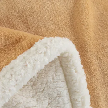 Flanel din Fleece Pătură Caldă de Lână Capac Pat Canapea Pătură Pufos Lenjerie de Pat Cuvertura pentru Canapea Dormitor