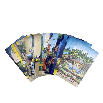 Ciuperci Hunter Carte de Tarot Profeția Divinație Punte Petrecere de Familie Bord Incepator Joc ghicitul Joc de Tarot Carduri