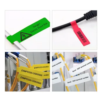 D11 D110 D101 Autoadezive Cablu Autocolante Impermeabil De Identificare Fibre De Sârmă Etichete Etichete Organizatorii Network Tool Marker