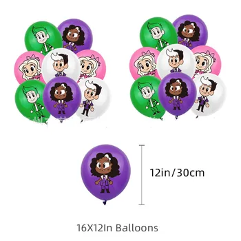 Noi Zombie Colegiul Petrecerea De Ziua Decor Balon Latex Consumabile Set Banner Tort Fân Fata Faovr Băiat Jucărie Cadou Copil De Dus