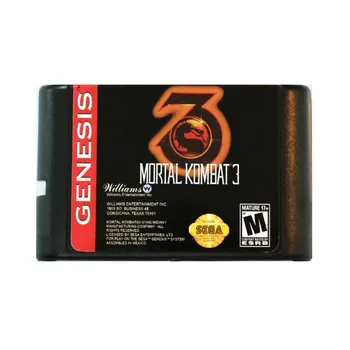 Mortal Kombat 3 16 biți MD Carte de Joc Pentru Sega Mega Drive Pentru SEGA Genesis