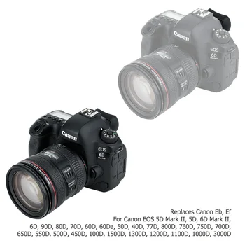 Moi Mult Vizor Cauciuc Ocular pentru Canon EOS 90D 80D 70D 60D 77D 6D Mark II 5D Mark II 50D 40D 30D pentru Canon EB EF Ochi cupa