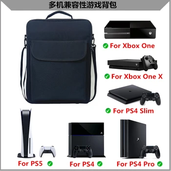 Jocuri care Transportă Caz,Travel Geantă de Umăr pentru Xbox One X PS5 Controller PS4 Consola de Joc Accesorii de Protecție Buzunare de Depozitare