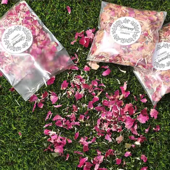 50g Naturale de Flori Uscate de Petale de Trandafir Pop Nunta Confetti Petrecere de Ziua DIY Decorare Biodegradabile lucrate Manual, Accesorii de Petrecere