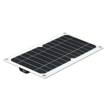 Portabil USB Panou Solar Flexibil 5W Solare Încărcător 5V 1A USB Dispozitive de Ieșire Panouri Solare Încărcător de Baterie pentru Smartphone-uri