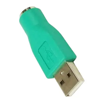 Port USB Masculin la PS/2 de sex Feminin Convertor Adaptor pentru PC Tastatură de Calculator Mouse-ul pentru USB 1.1 2.0 compatibil