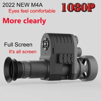 Megaorei 4A Fierbinte 2022 Complet Nou Update 1080P telescop, binoclu Vedere Tactic Lunetă în Infraroșu viziune de noapte cu efect anti-șoc