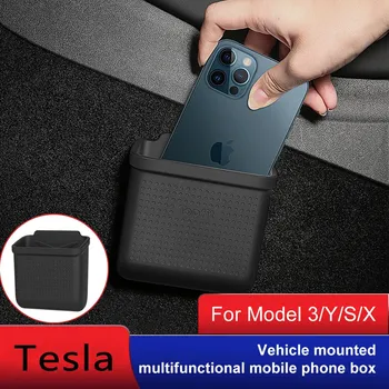 2022 Cutie De Depozitare Pentru Tesla Serie Ascunse Silicon Usor De Instalat Geanta Model 3 S X Y Auto Noi, Accesorii De Interior Piese Universal