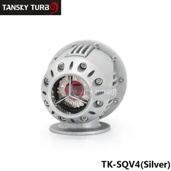 Universal SSQV SQV4 SQVIV Stil Aluminiu Turbocharge Turbo Blow Off Valve Cu Flang Pentru Subaru (Argintiu/Negru) TK-SQV4F