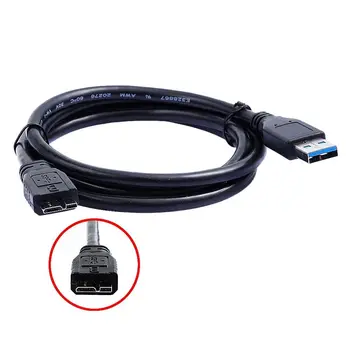 USB 3.0 Incarcator + SINCRONIZARE de Date Cablu Cablu de Plumb Pentru Portabil Seagate Hard Disk