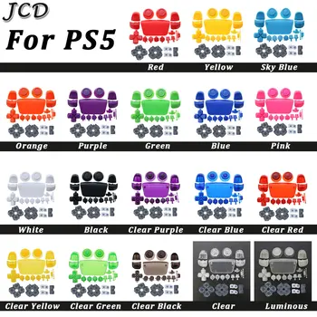 JCD L1 R1 L2 R2 ABXY Butoane de Declanșare Set Complet Joystick-uri Dpad /W Silicon Conductiv Butonul pentru Playstation5 PS5 controller