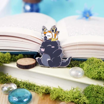 Anime Drăguț Kaiju Prietenie Chibi Kaiju Desene animate Email Insigna Brosa DIY Rucsac Guler Rever Ace Bijuterii Fanii Brosa Cadou