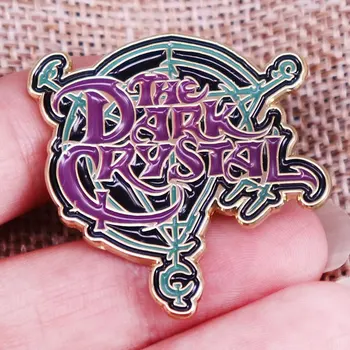 Dark Crystal Combo Skekses Mysts Spirale Email Broșă Pin Broșe Ace De Rever Insigna De Bijuterii Accesorii Moda Cadouri