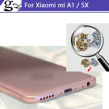 2 BUC Pentru Xiaomi Mi A1 Butonului de Andocare Șuruburi Carcasă Șurub de unghii tac Pentru Xiaomi Mi 5X MI5 X Telefoane Mobile