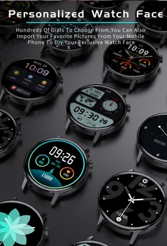 Noile Ceasuri Inteligente Bărbați Femei Bluetooth Apel 360*360 Tracker de Fitness Smartwatch Android de Glucoză din Sânge AI Voce Sport Ceas de Ceas