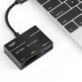 De mare Viteză de Tip C pentru XQD/SD Card Reader USB3.0 Camera de Calculator Kit Adaptor pentru Sony Seria G Lexar XQD Carduri