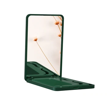 Oglindă mică Pieptene Set Solid de Culoare Moda Portabil Ori Oglindă de Machiaj cu Pieptene pentru Fata Cadou Instrumente de Machiaj Vanitatea Miror de Călătorie