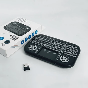 USB LED Backlit de Jocuri Mecanice Tastatura Mini Mouse-ul de Aer Taste Tastatură Mecanică de Gaming de Fundal pentru Baiat Cadou de Vacanță