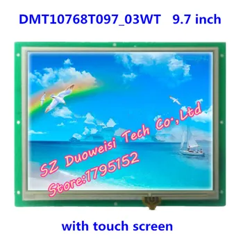 DMT10768T097_03WT 9.7 inch DGUS cost Serial touch screen ecran LCD cu unghi larg de vizualizare