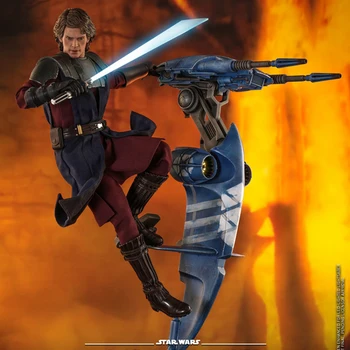HotToys Anakin Skywalker StarWars Clone Wars 1/6 Scară 31Cm Darth Vader TMS019YD TMS020WK figurine de Colectie Jucărie pentru Copii