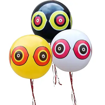 3pcs Baloane pentru Livada Pasăre Anti-Pasăre Respingător Gonflabile Sperie Ochi Baloane în aer liber Respingător Dăunătorilor Minge Gonflabila de Vânătoare