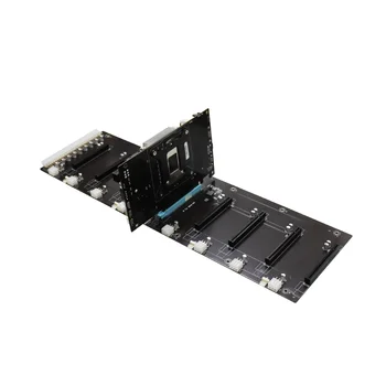 8 GPU Mining Placa de baza DDR3 PROCESOR 65MM Slot Grafica placa Video GPU Pentru BTC Ethereum Miner Platforma bitcoin ETH HSW2