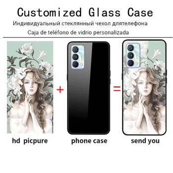 Personalizate personalizate Sticlă Telefon Caz Pentru Vivo V11 V15 V17 V19 V20 Pro SE V21 V21E V9 Y85 Y11 Y31 Y20 Y11S Y1S Y20S Capac DIY