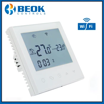 Beok TDS21WIFI-WP Digital Termostat Programabil Săptămânal Termostat Inteligent pentru Incalzire a Apei