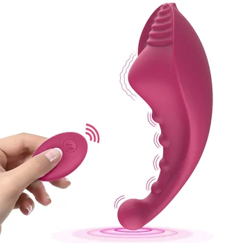 HMOON 10 Moduri de Vibrație fără Fir Control de la Distanță Sărituri Ou Invizibil Poartă Umbra Masca Vibrator Masturbare pentru Femei