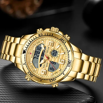 LIGE Bărbați Ceas Militar de Lux de Top Marca Big Dial Ceasuri Sport Barbati Cronograf Ceas Quartz Data Masculin Ceas Reloj Hombre