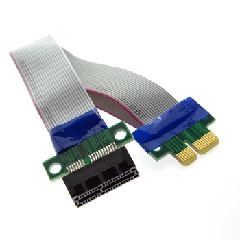 Xiwai PCI-E Express 1X Slot Riser Card Extender Extensia Panglică Flex Mute Cablu 20cm