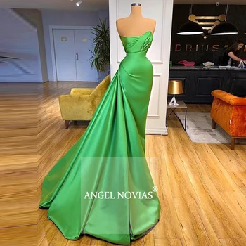 New Sosire Verde Lung Rochie de Seară 2022 caftan Dubai Vestidos Elegantes Timp de Bal Rochie de Petrecere