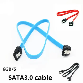 SATA 3.0 hard disk cablu de date 90 de grade cot sata3.0 SSD solid state drive hard cablu serial hard disk-cablu 45cm