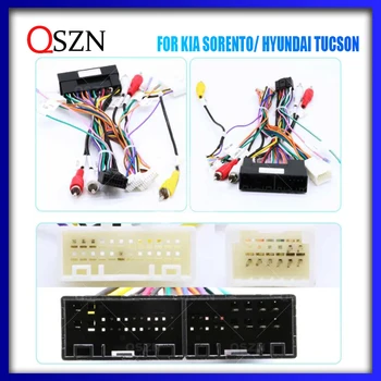 QSZN Radio Auto Stereo Canbus Cutie HY-SS-04 Pentru KIA SORENTO/ HYUNDAI TUCSON 2016 Fasciculului de Cabluri Cablu de Alimentare 2 din