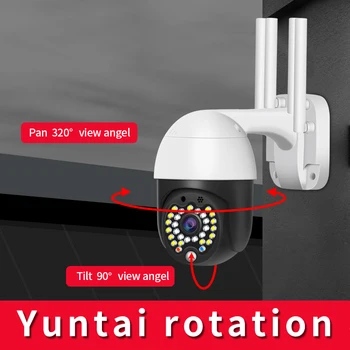 YCC365 Plus Wireless de Exterior Camera IP 1080P CCTV Impermeabil Speed Dome WIFI Camera de Securitate Acasă Două Moduri Audio