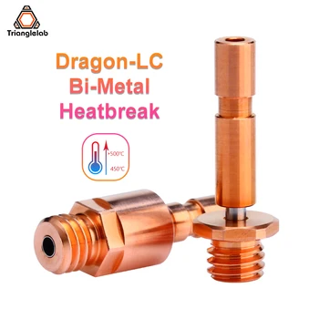 Trianglelab Dragon-LC Hotend Bi-Metal Heatbreak Compatibil Doar Cu Dragon-LC Hotend răcit cu Apă extrudare piese cap