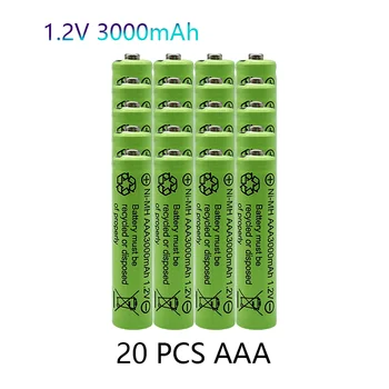 1.2 V NI-MH Baterii AAA 3000mAh baterie Reîncărcabilă nimh Baterie 1.2 V Ni-Mh aaa Pentru telecomandă Electrică mașină de Jucărie RC ues