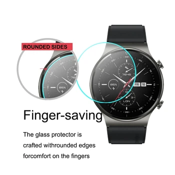 46MM Sticlă de Protecție pentru Huawei Watch Gt2 GT 2 Pro GT3 Ecran Protector Temperat Film de Acoperire GT3Pro Sticlă Smartwatch Accesorii