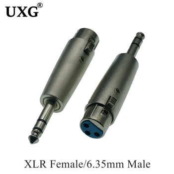 Microfon Transforma XLR, TRS Masculin Masculin Feminin Adaptor XLR 3pin La 1/4