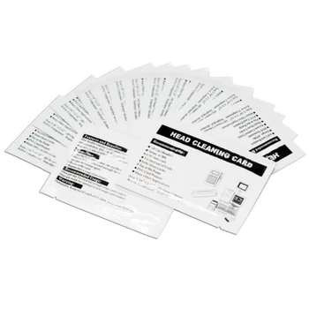 50 Buc Curățare Card Printer Curățare Card Profesionale de Curatenie Card Pentru Hotel Încuietori pentru Uși/POS/ATM/Distribuitoare automate/Aparate