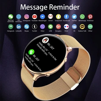 Lige Nou Ceas Inteligent Femei 2022 Smartwatch Sport Ceas de Moda Doamnelor Smartband Ceas rezistent la apa Fata de Bratari Pentru Android IOS