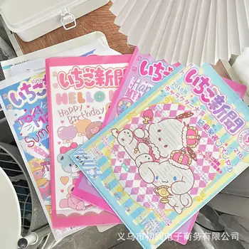Hello Kitty Desene Animate Sanrio Postere Expandingfile Rezistent La Apa De Mare Capacitate Student A4 Hârtie De Examinare Ia În Dosar